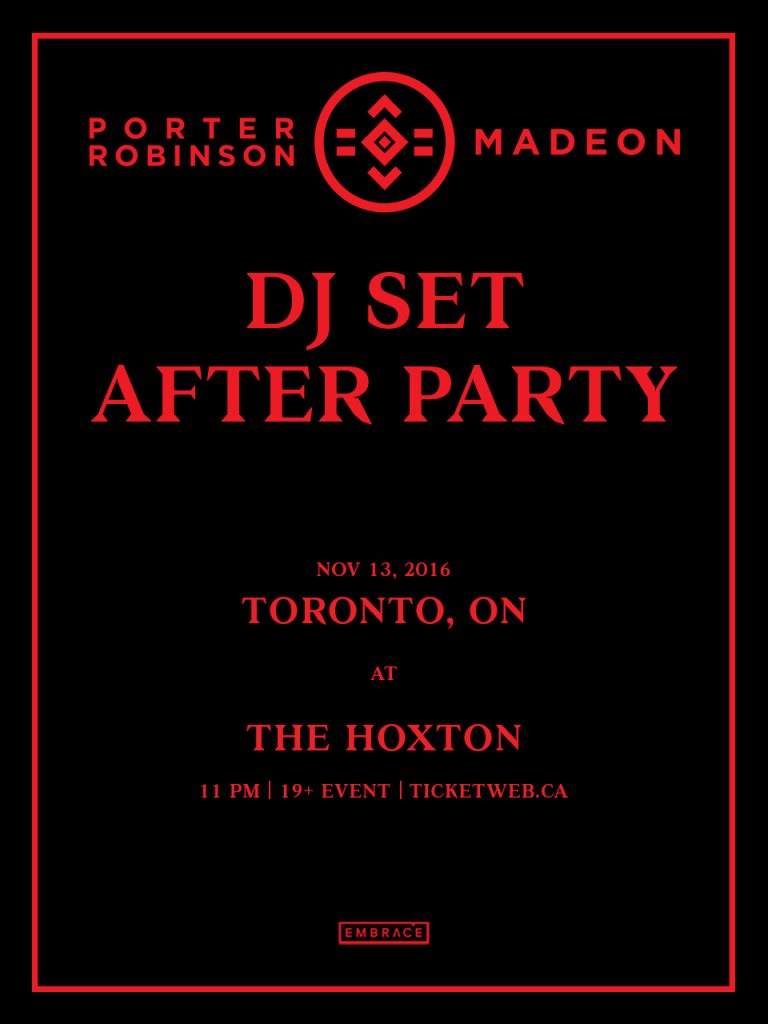 Porter Robinson & Madeon After Party - Página frontal