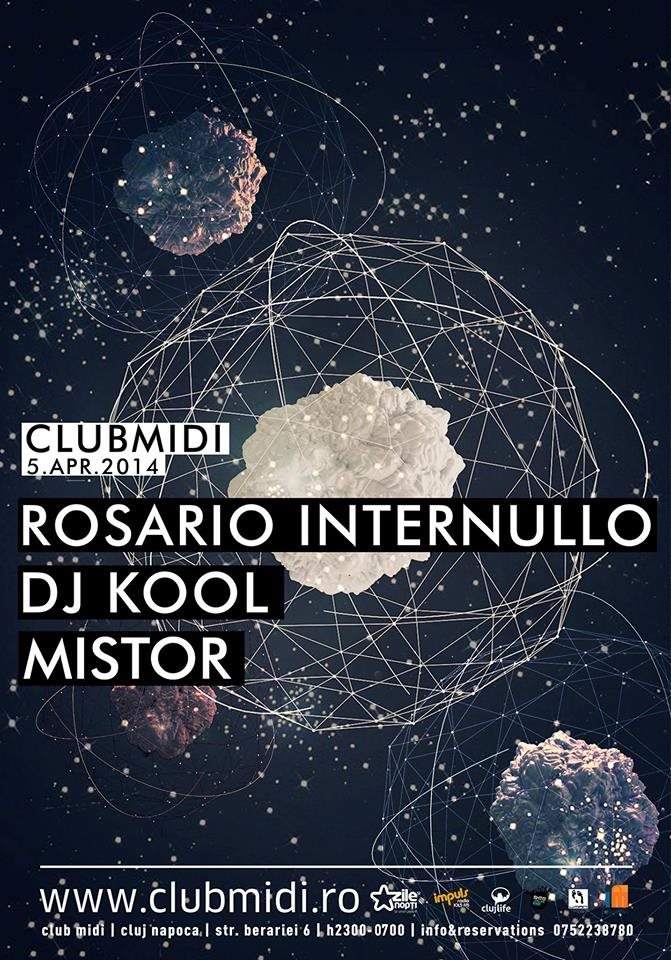 Rosario Internullo, Kool, Mistor - フライヤー表