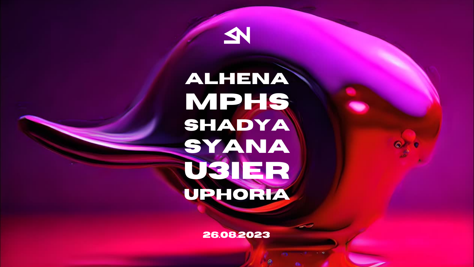 LANORTH invites ALHENA & UPHORIA w/ MPHS, Syana, Shadya & UZIER - フライヤー表