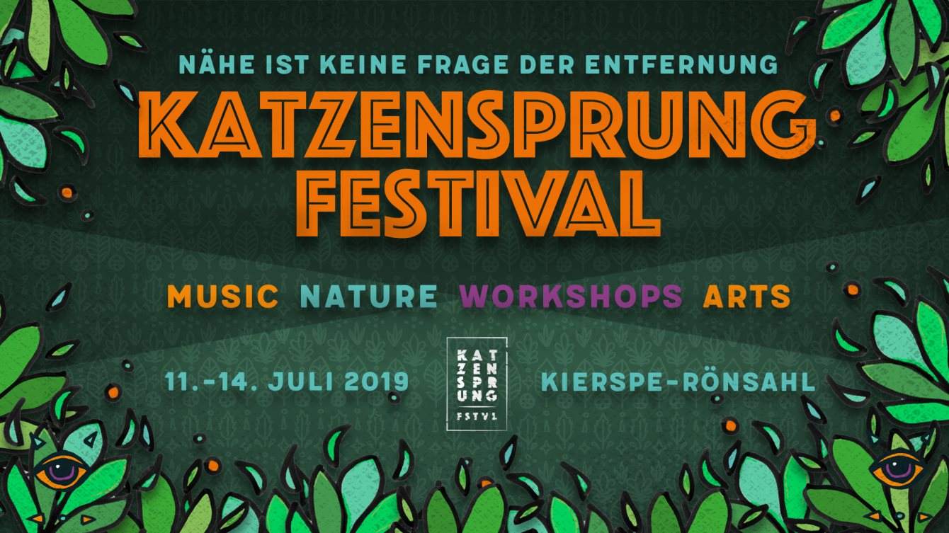 Katzensprung Festival 2019 - フライヤー表