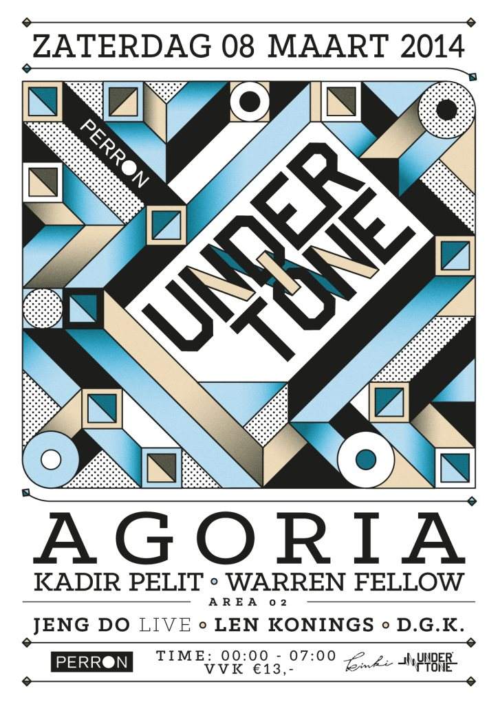 Undertone presents Agoria - Página frontal