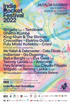 IndieRocket Festival 2022 - Página trasera