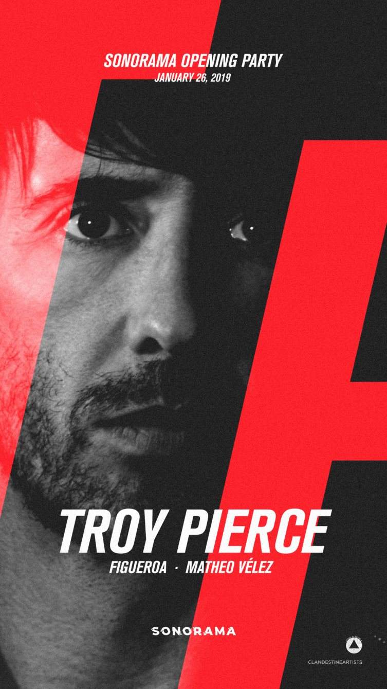 Opening Sonorama: Troy Pierce - Página frontal