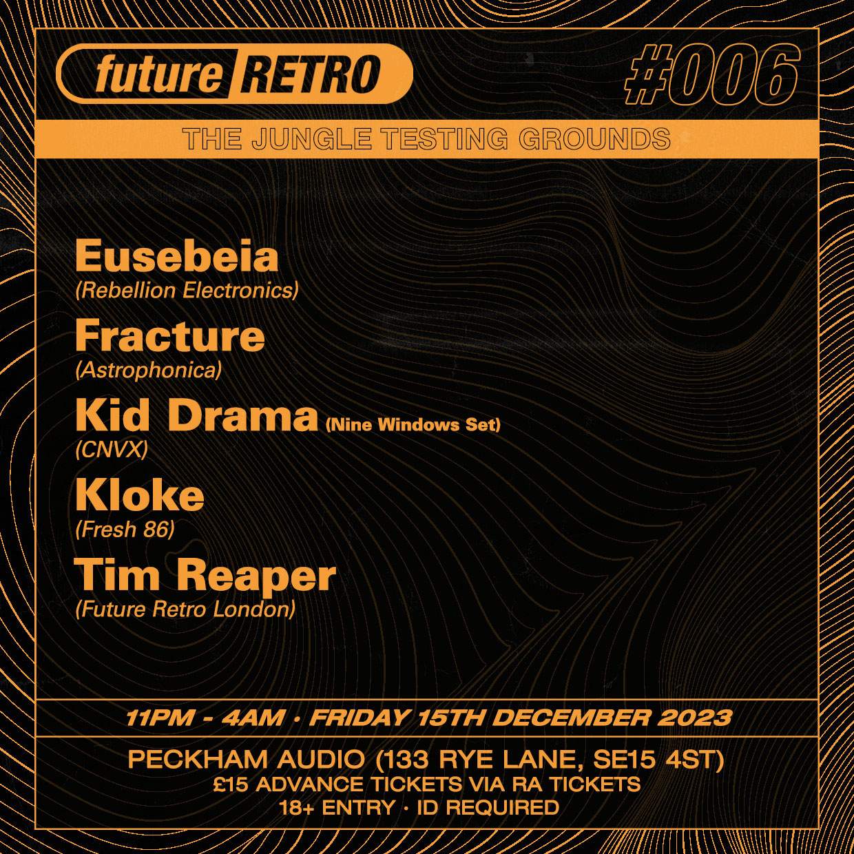 Future Retro London #006 - Página trasera