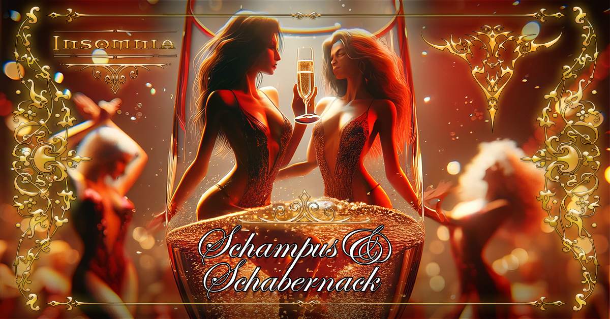 Schampus & Schabernack / Champagne & Naughtiness - Página frontal