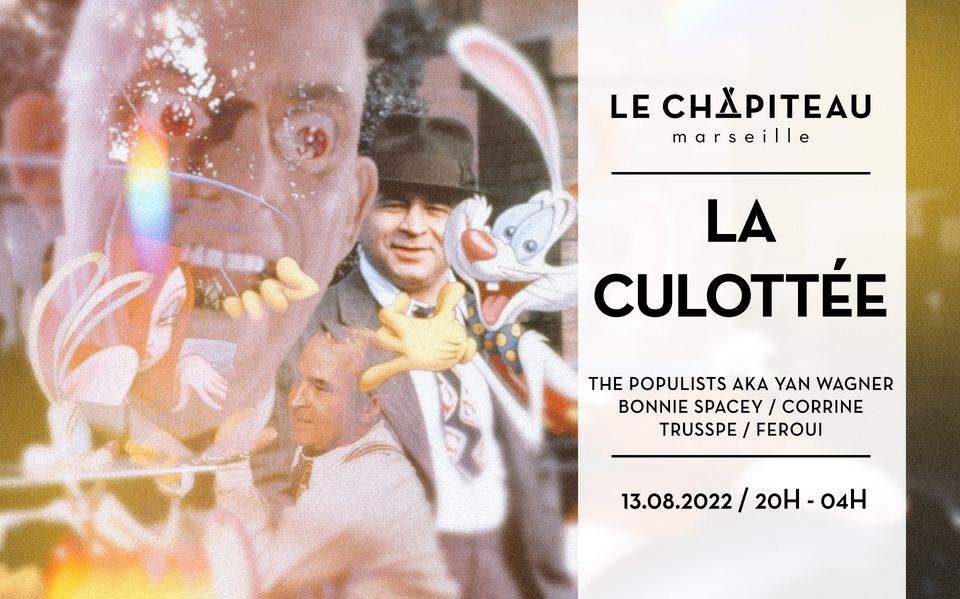 La Culottée - with Bonnie Spacey, The Populists, Corrine, Trusspe & Feroui - フライヤー表