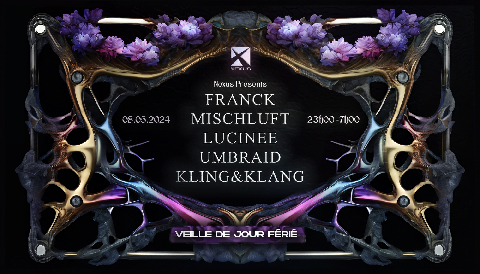 Nexus: Franck - Mischluft - Lucinee - Umbraid - KLING&KLANG - Página frontal