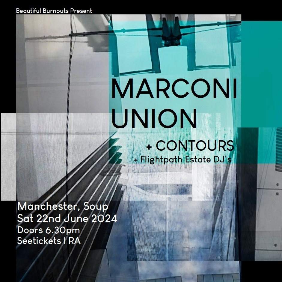 Marconi Union - フライヤー表