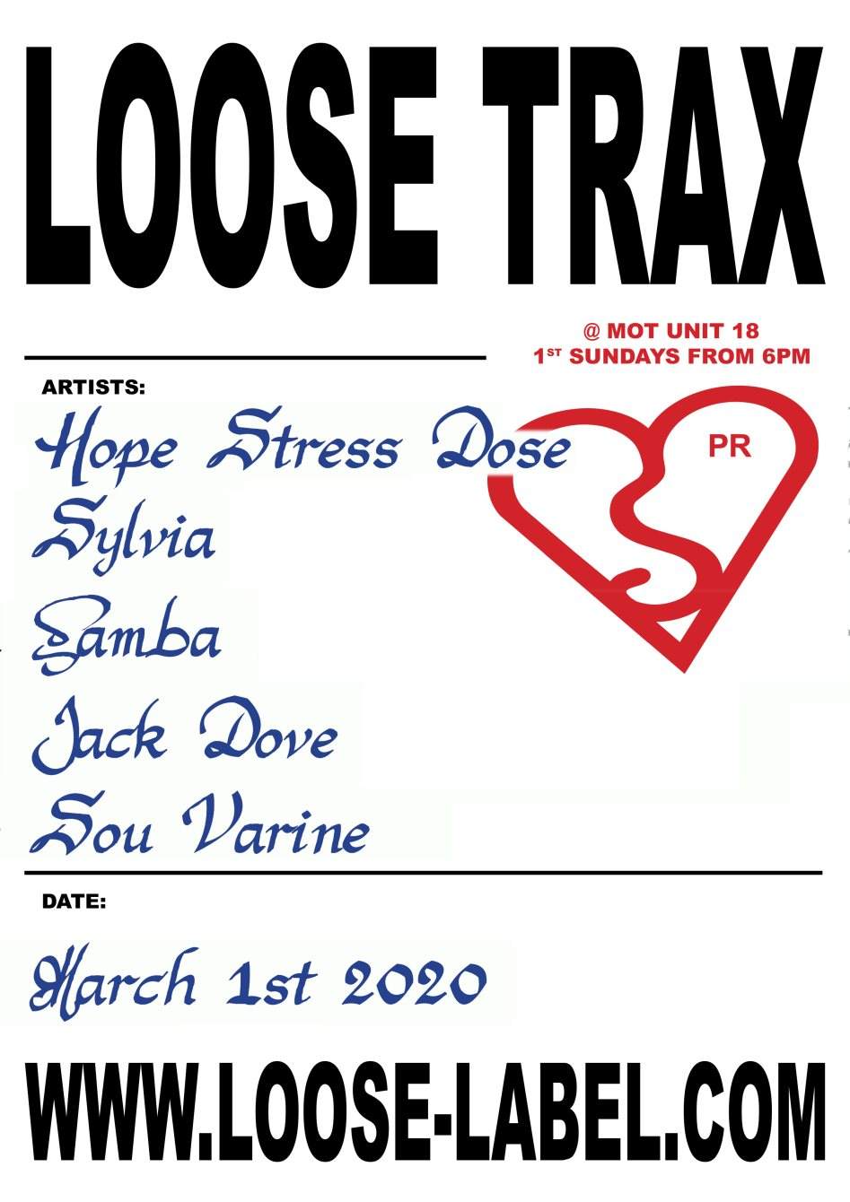 Loose Trax 6 - Página trasera