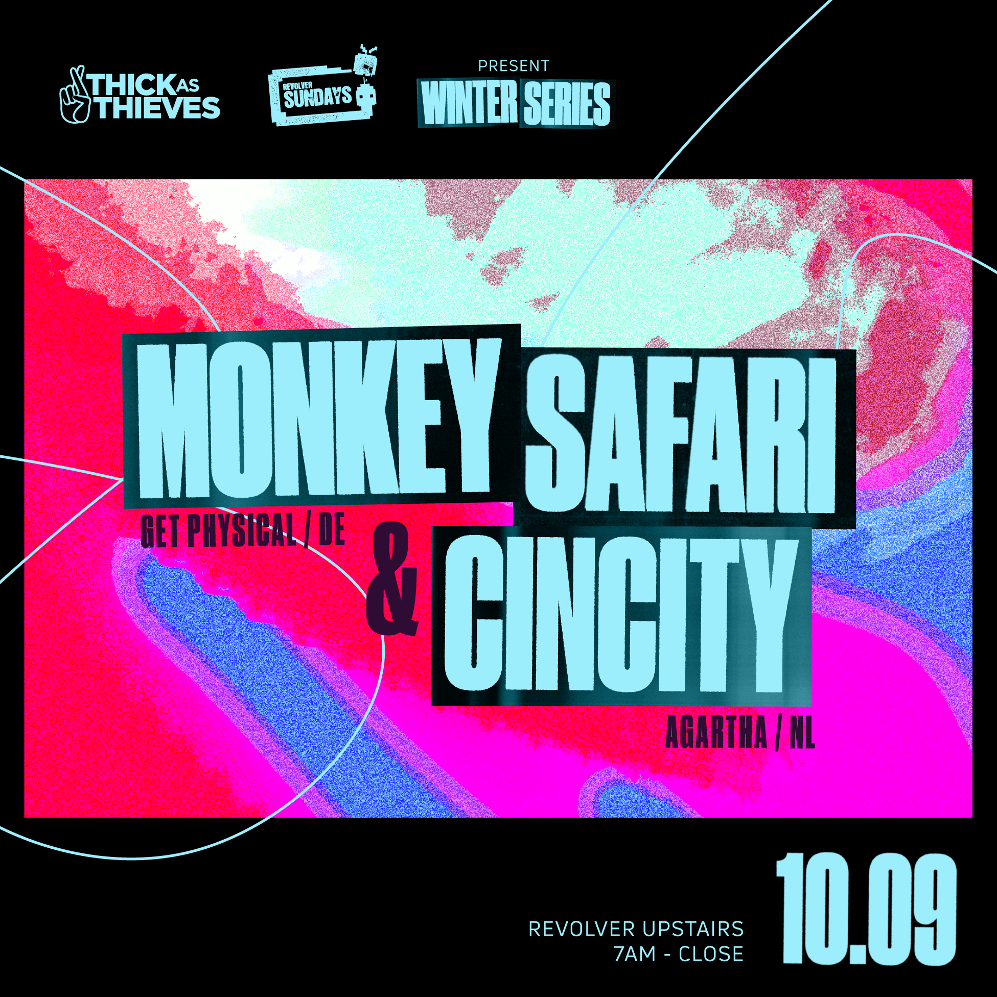Winter Series feat. Monkey Safari & Cincity - Página frontal