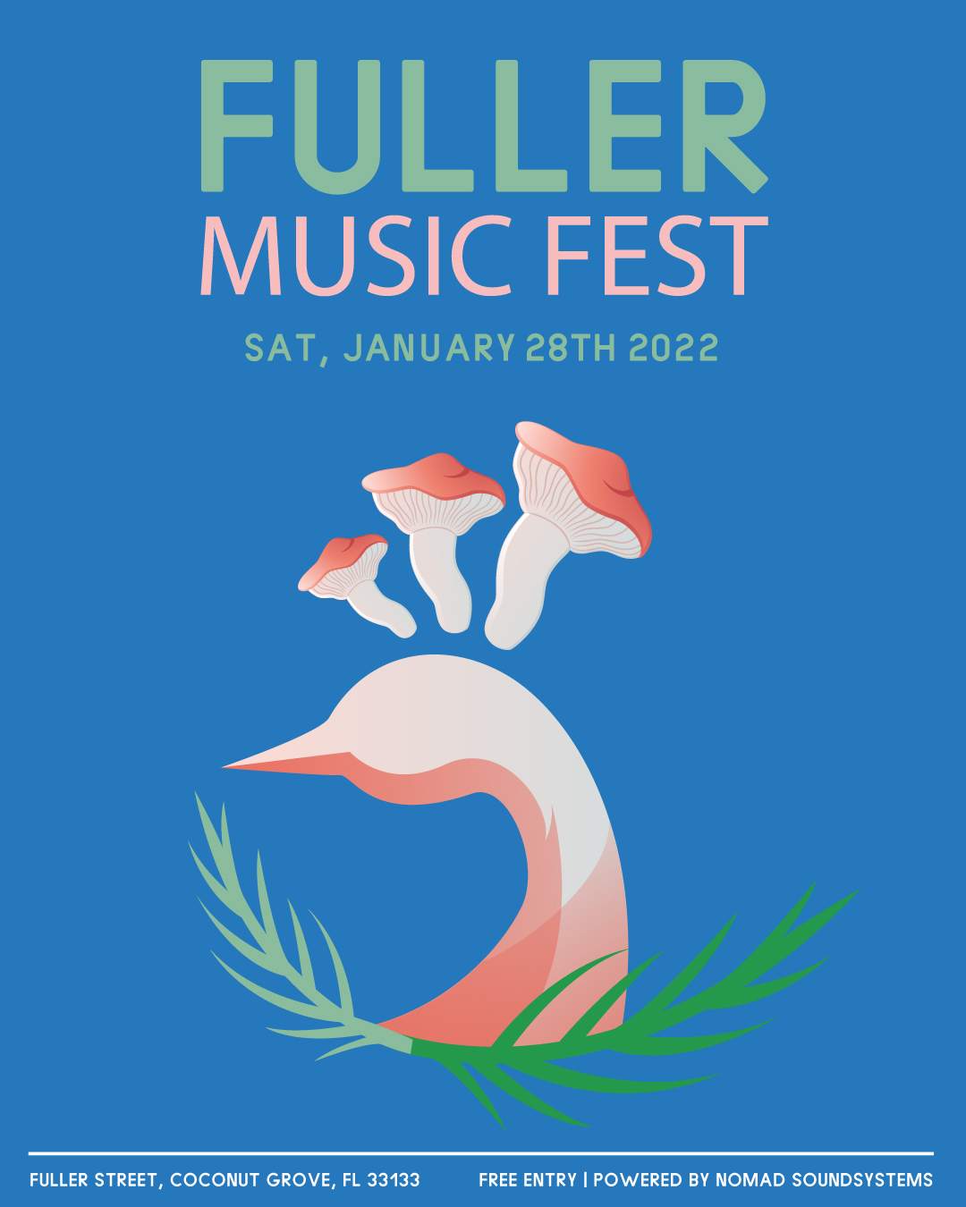 Fuller Music Fest II - フライヤー表