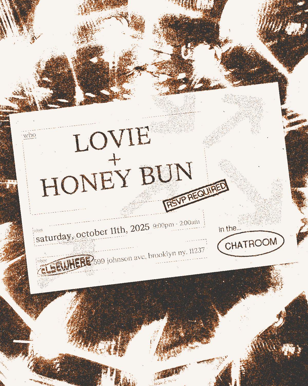 Lovie + Honey Bun at Elsewhere, New York City