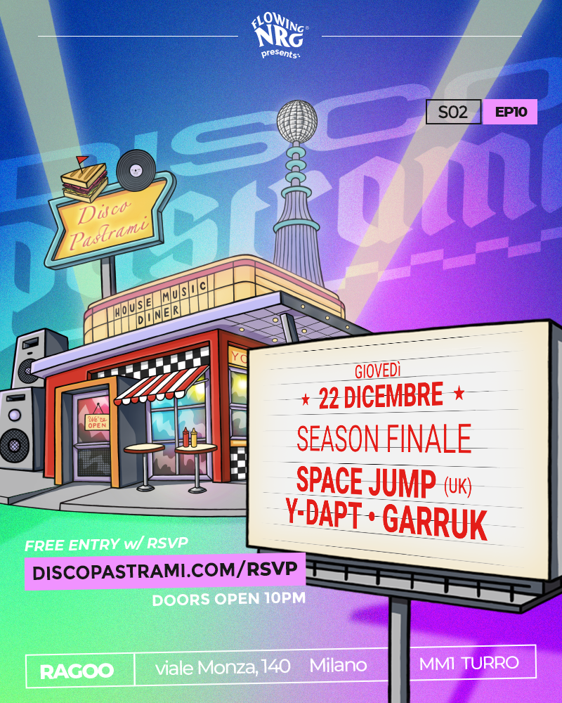 Disco Pastrami - Season Finale - フライヤー表