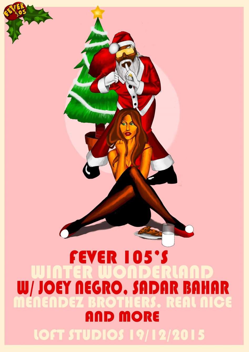 Fever 105 Winter Wonderland with Joey Negro, Sadar Bahar & The Menendez Brothers - Página frontal