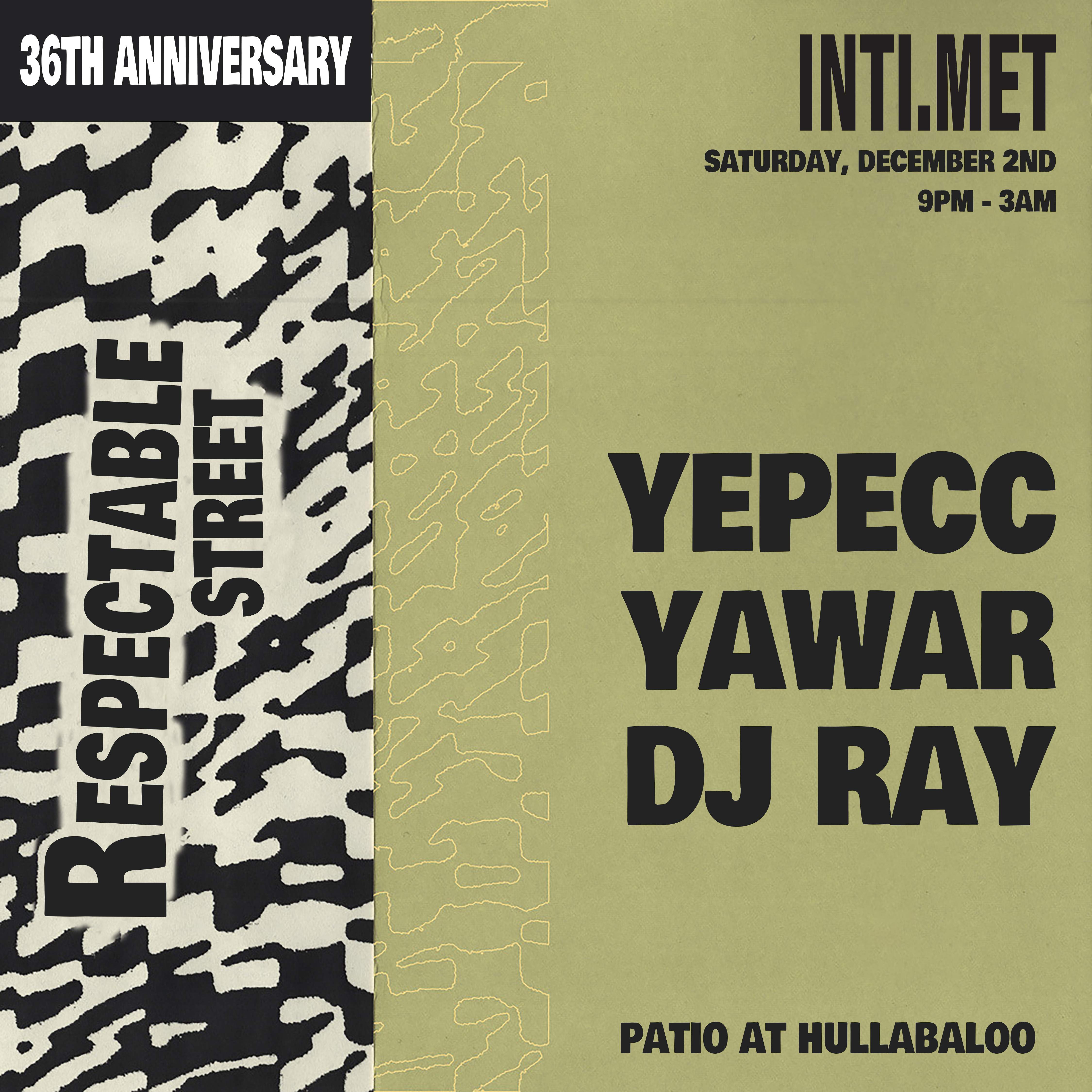 DJ Ray, Yawar & yepecc - Página frontal