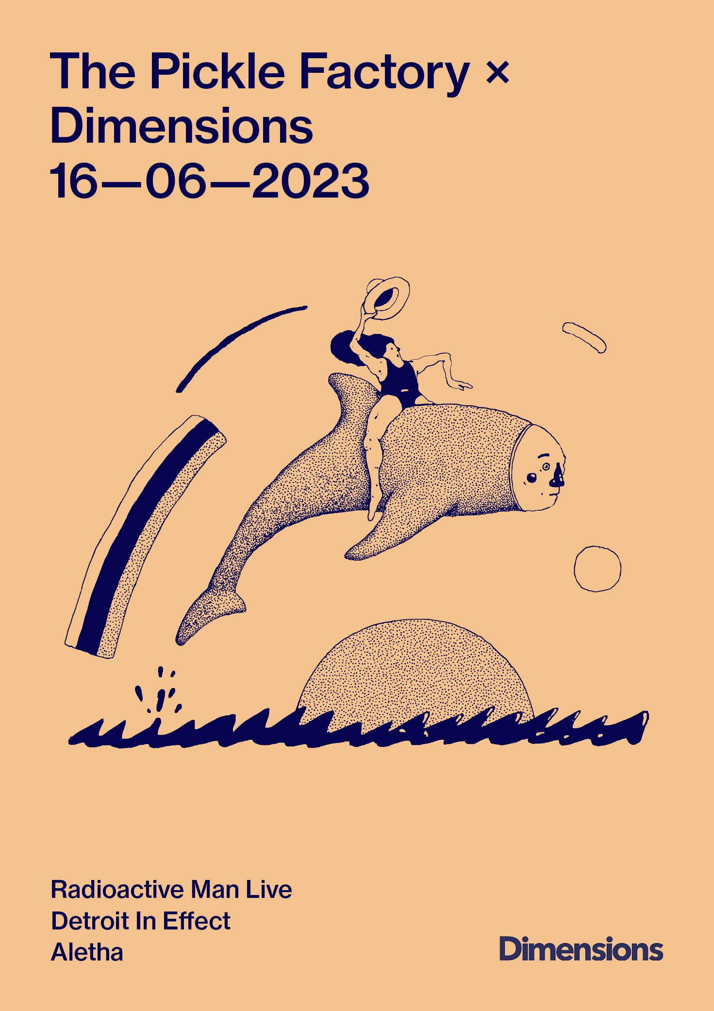 The Pickle Factory x Dimensions Radioactive Man Live, Detroit In