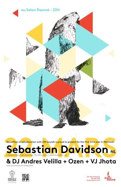 Noisefloor & Om Sounds presents Sebastian Davidson (Nl) - Página frontal