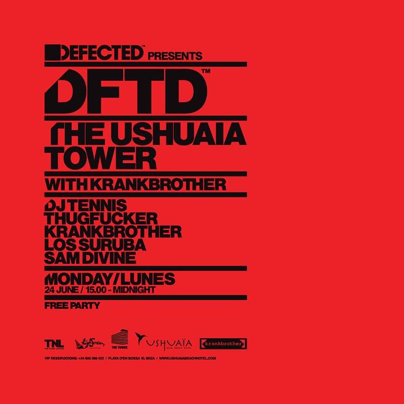 Defected presents DFTD - フライヤー表