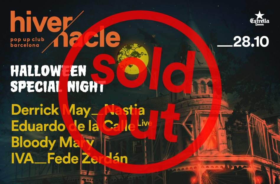 ***Sold-Out***Hivernacle Pop Up Club #1:Halloween Special Night - Página trasera
