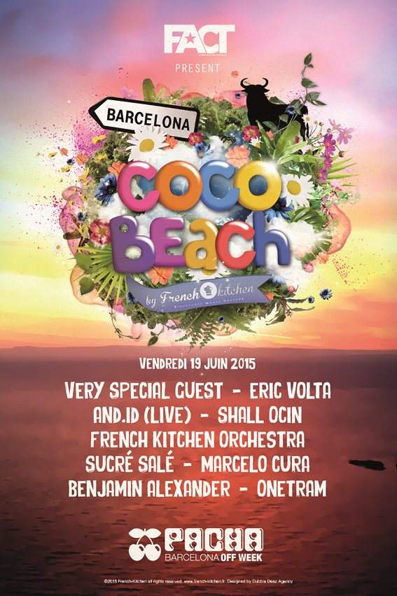 Coco Beach / Day Time - Open Air - フライヤー裏