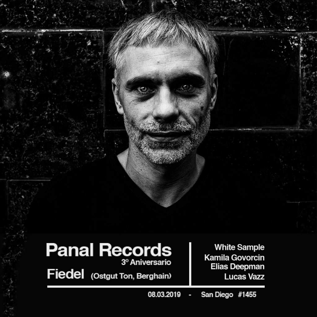 Panal Records Aniversario - Fiedel [OstGut Ton, Berghain] - Página frontal