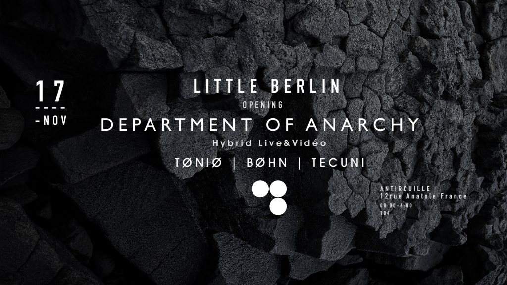 Little Berlin Opening Season - フライヤー表