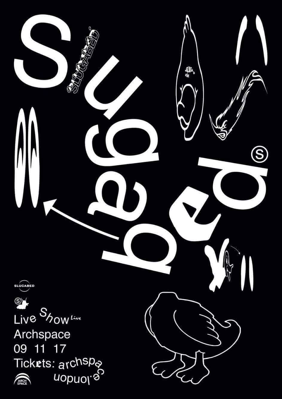 Slugabed: New Full Live Band Show - フライヤー表