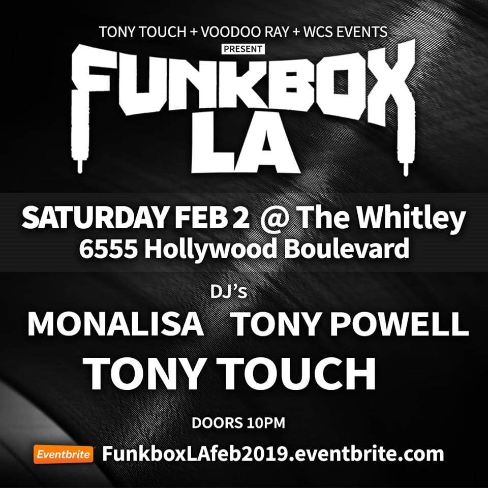 Funkbox LA - Página frontal