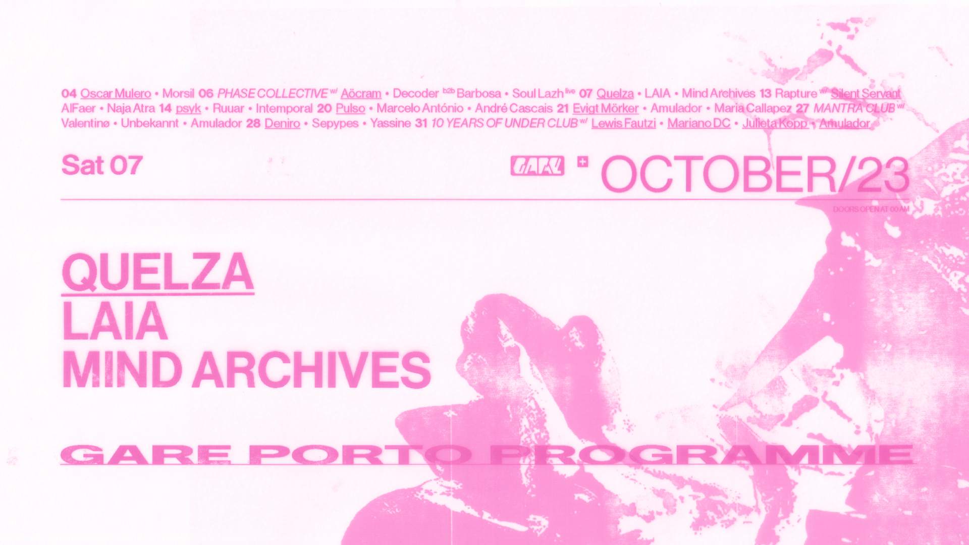 Quelza + LAIA + Mind Archives - Página frontal