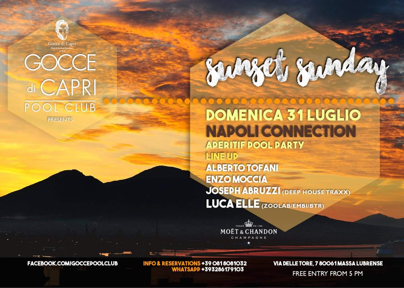 Sunset Sunday / Napoli Connection - Página frontal