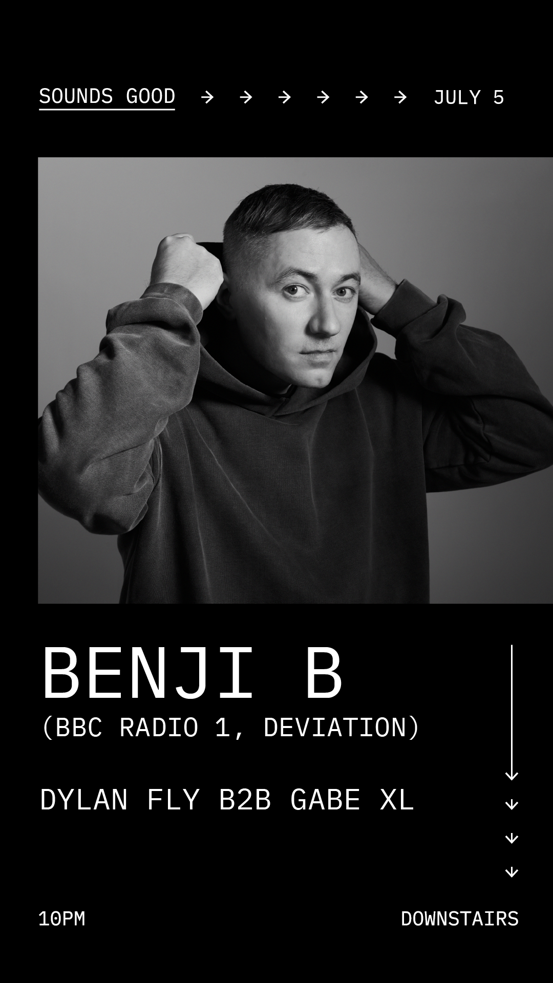 Benji B a SOUNDS GOOD, Toronto