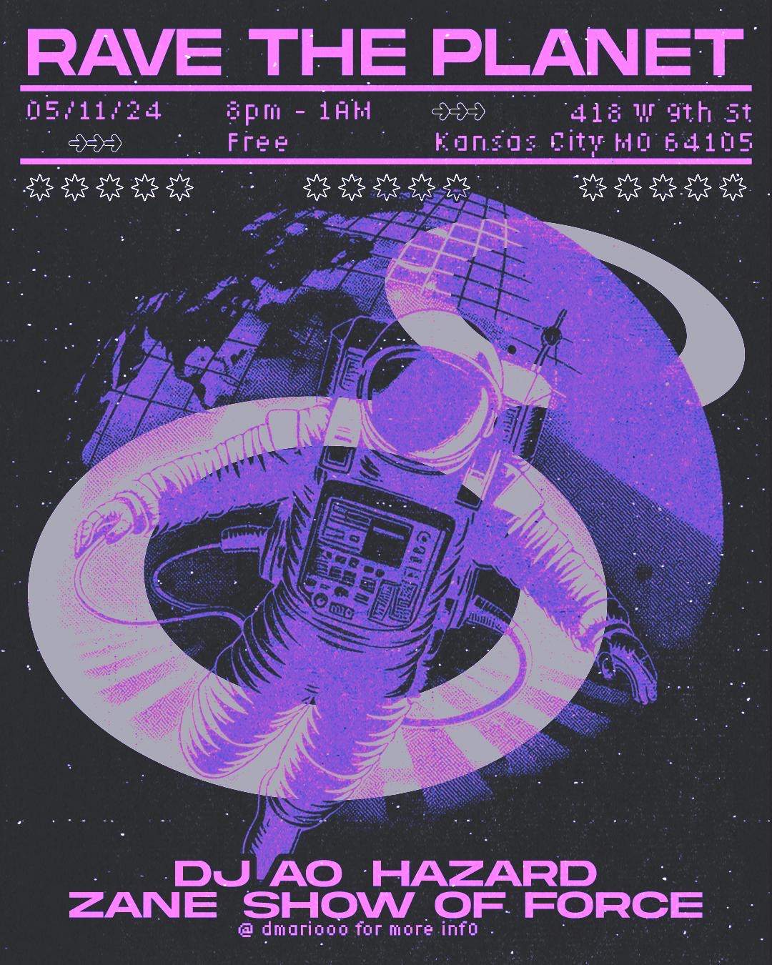 RAVE THE PLANET at The Peanut, Missouri RAVE THE PLANET at The Peanut, Missouri ⟋ RA