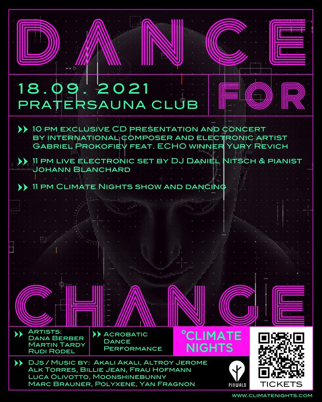 Climate Nights - Dance for Change - Página trasera