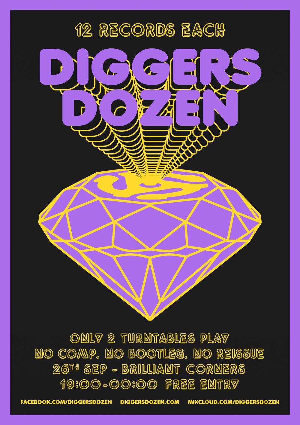 Diggers Dozen - Página frontal