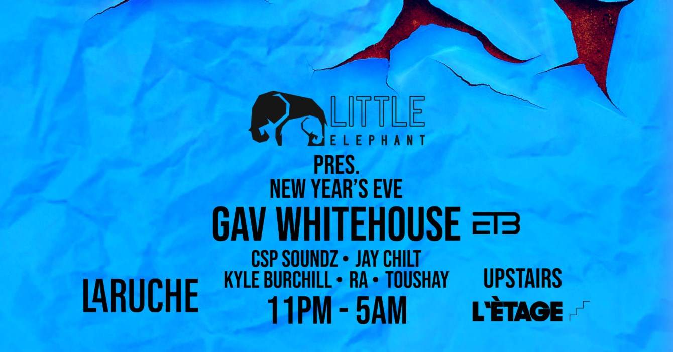 Little Elephant Pres: New Year's Eve - フライヤー表