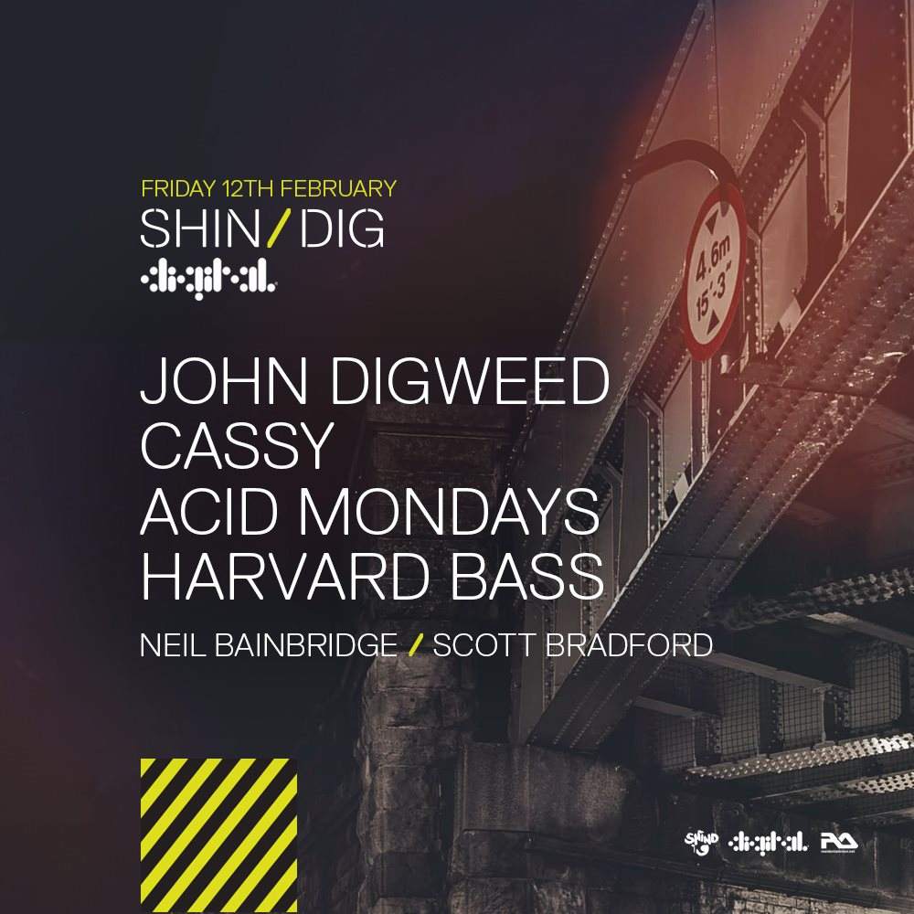Shin/DIG - John Digweed, Cassy, Acid Mondays, Harvard Bass - Página frontal