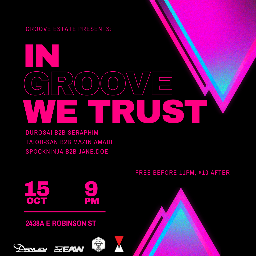 Groove Estate presents: In Groove We Trust - Página frontal
