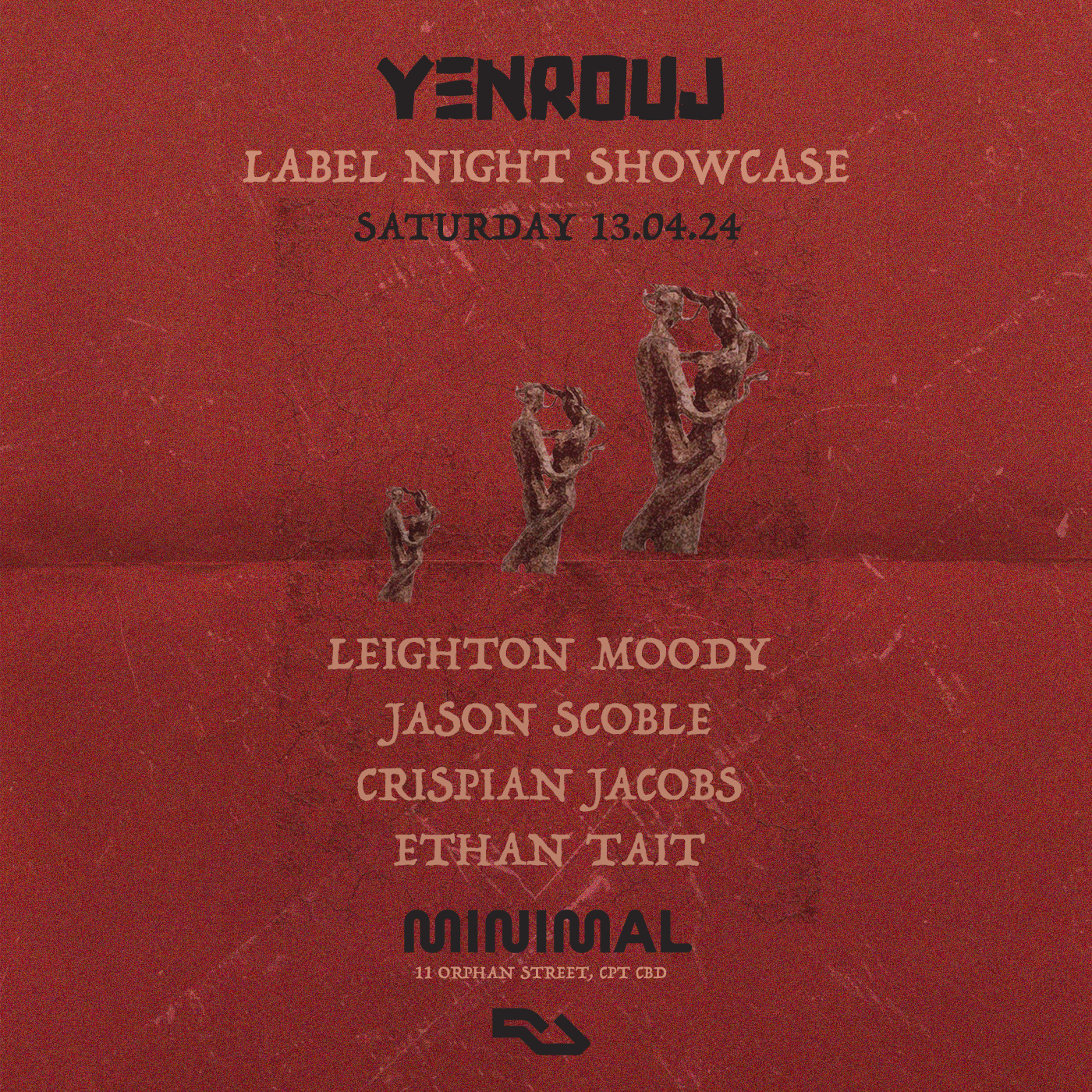 Yenrouj Label Night Showcase (Launch Party) - フライヤー表