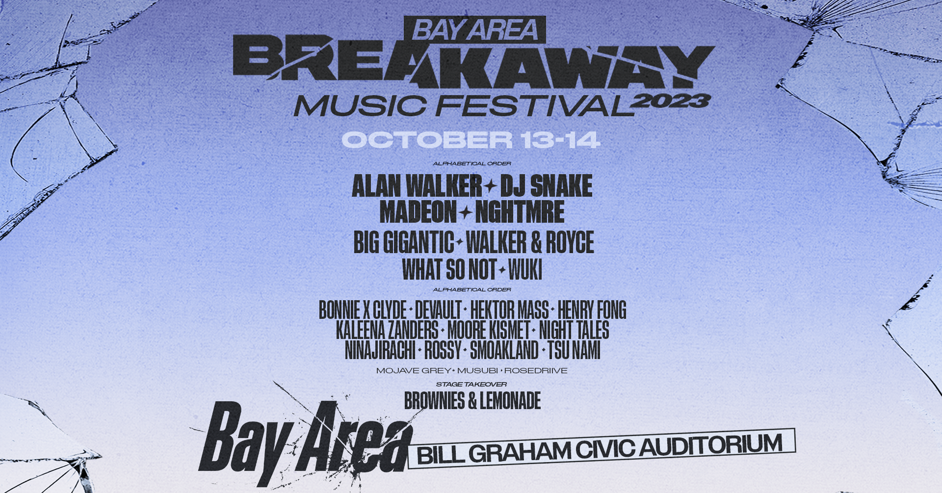 Breakaway Bay Area 2023 - Promo Code: ENCORE - フライヤー表