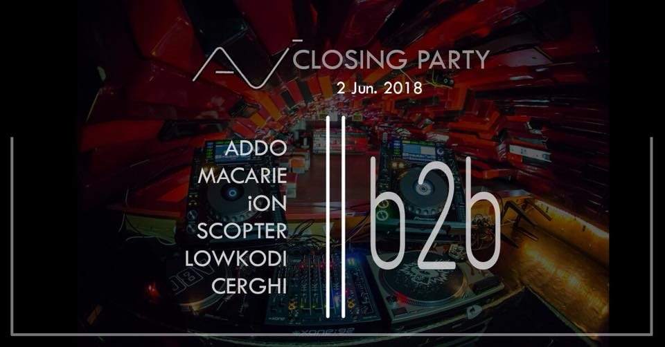 AVi Closing Party - Página frontal