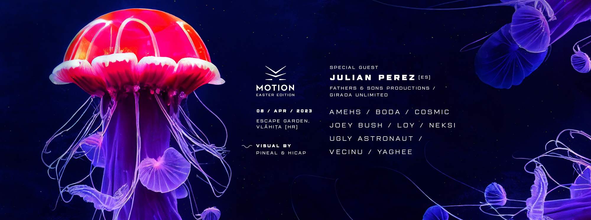 Motion Easter Edition with Julian Perez / LOy - フライヤー裏