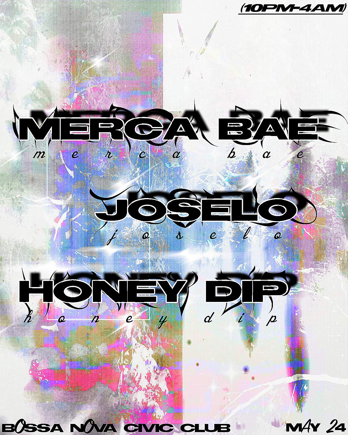 Merca Bae, JOSELO, & Honey Dip - Página frontal