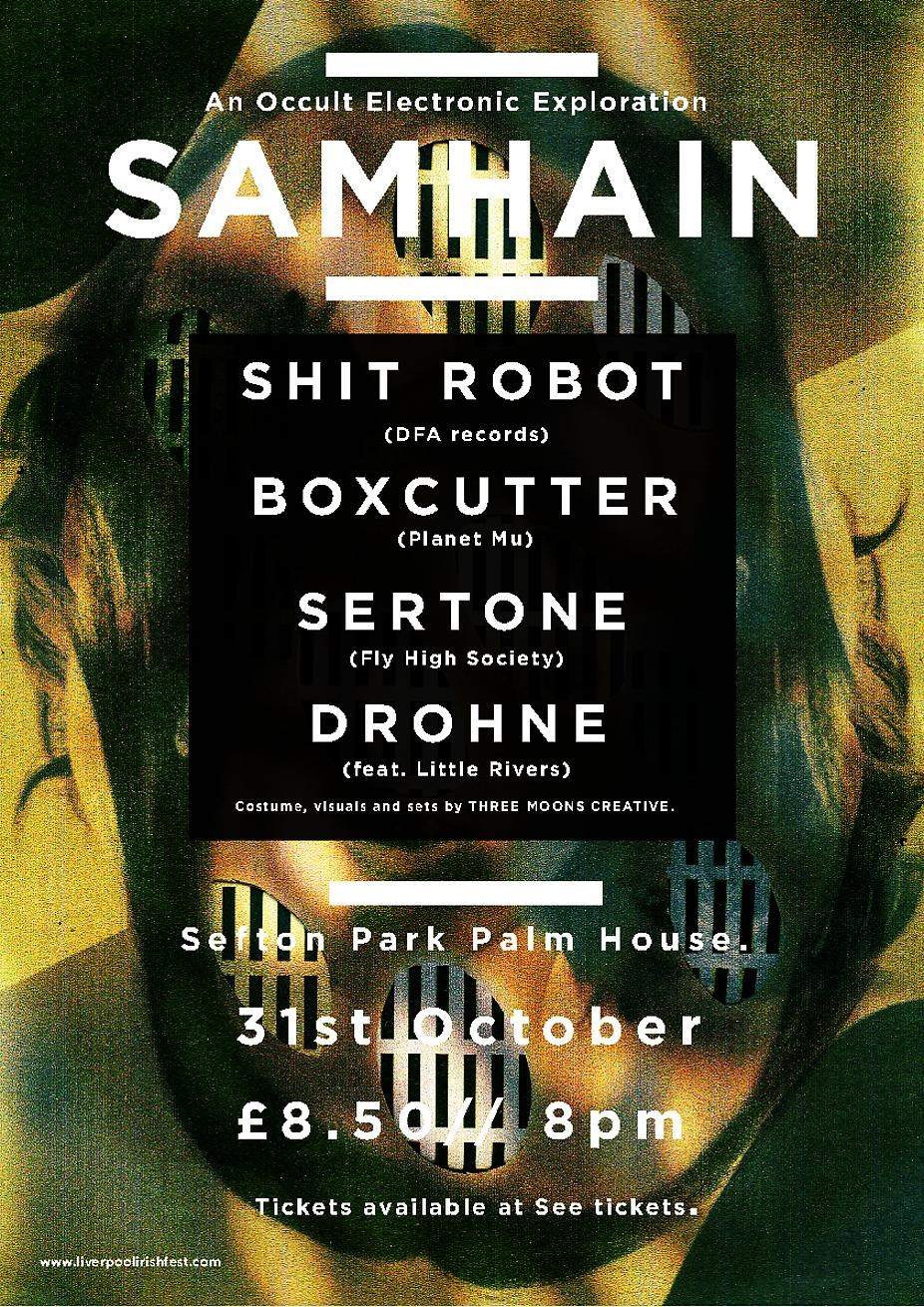 Samhain Feat. Shit Robot + Boxcutter - Página frontal