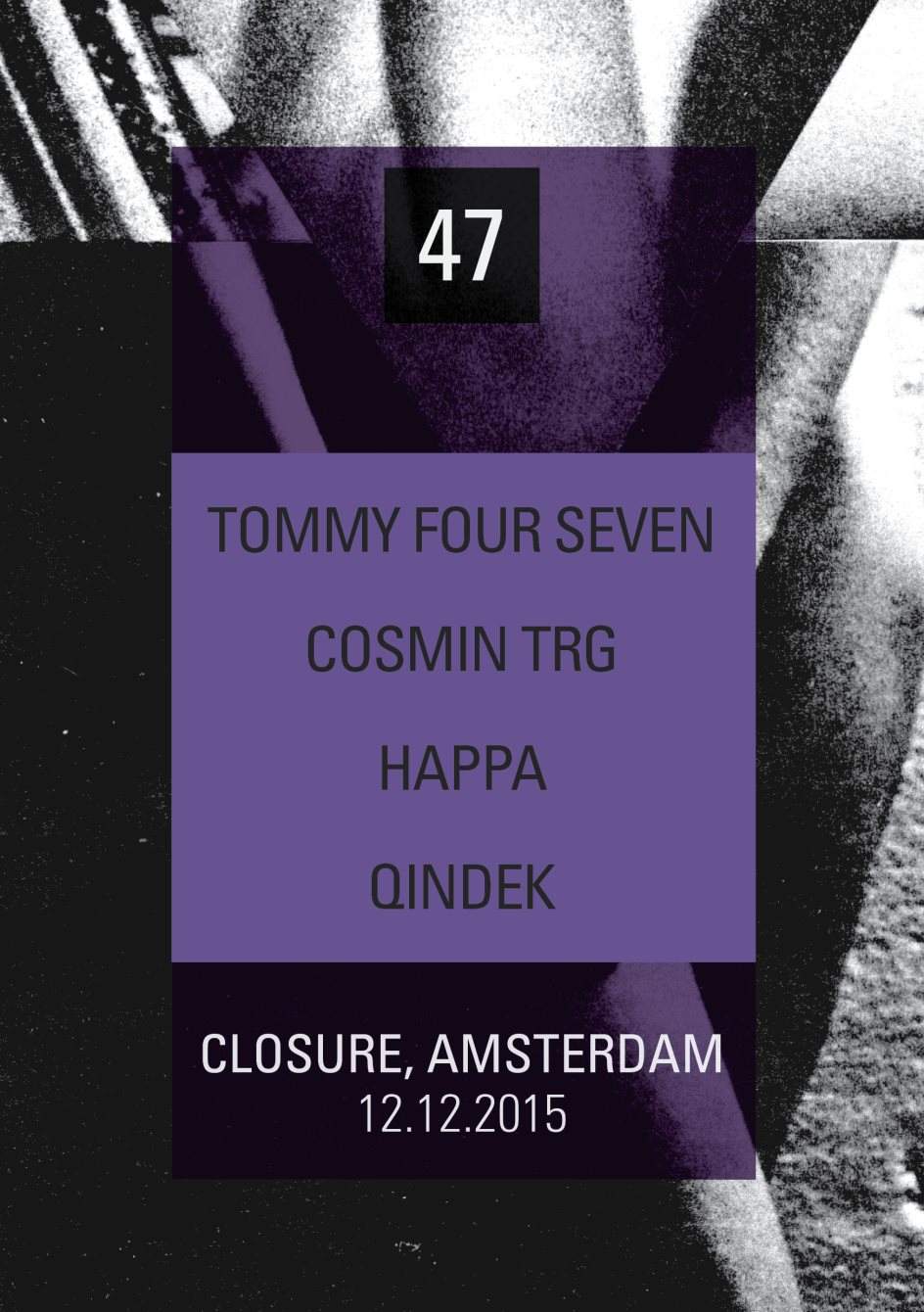 47 with Tommy Four Seven + Cosmin TRG + Happa + Qindek - Página trasera