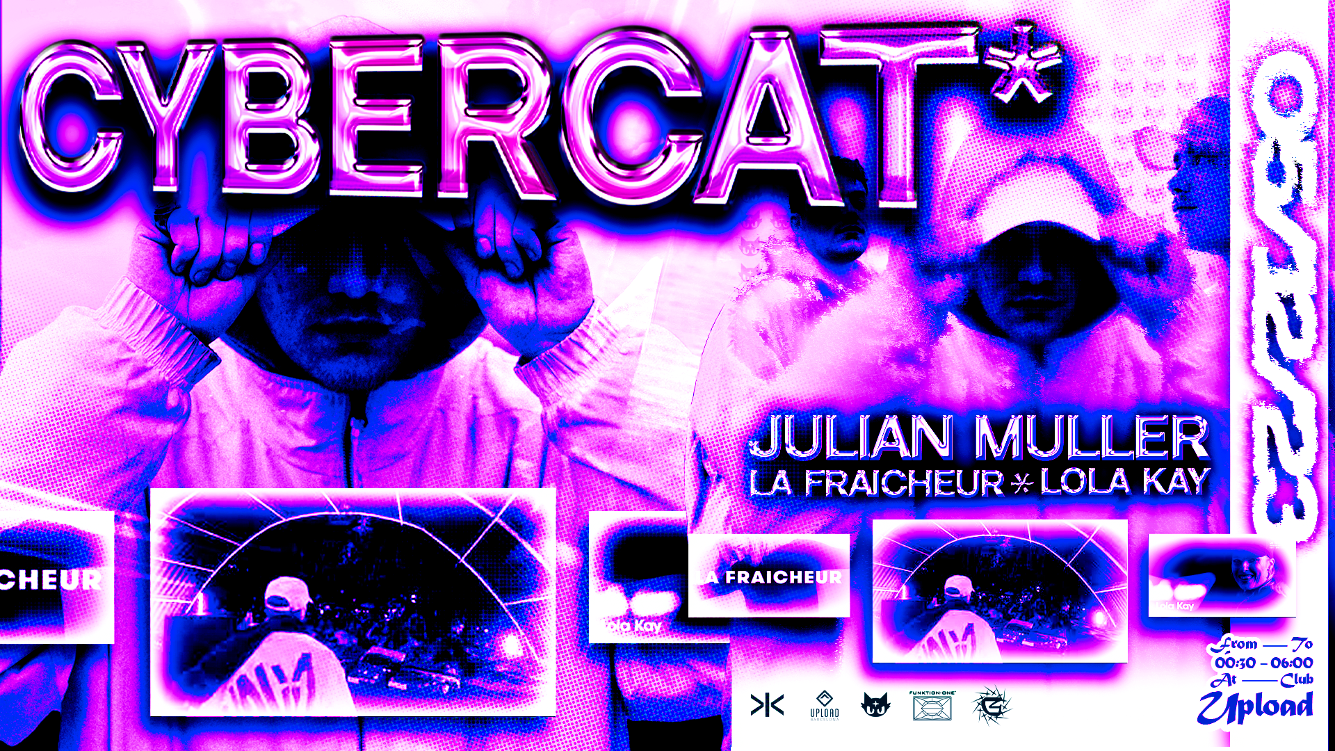 Julian Muller Special Trance Set | Cybercat - フライヤー表