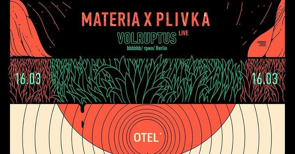 Materia x Plivka with Volruptus (Bbbbbb / Трип / Berlin) - Página frontal