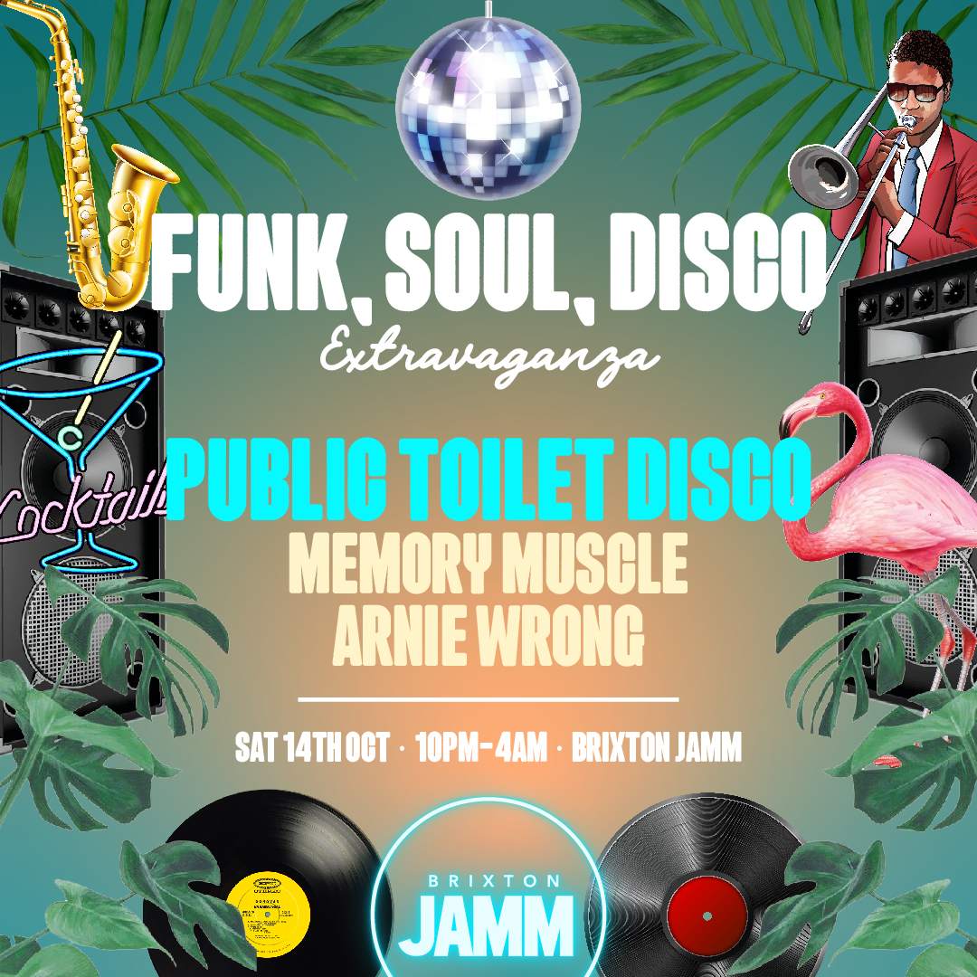 at　Extravaganza　Disco　Jamm,　Funk,　London　Soul,　Brixton