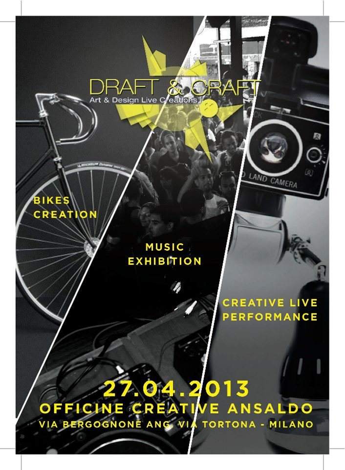 Metaphysical Records - Showcase at Draft & Craft, Milano, Italy - フライヤー表
