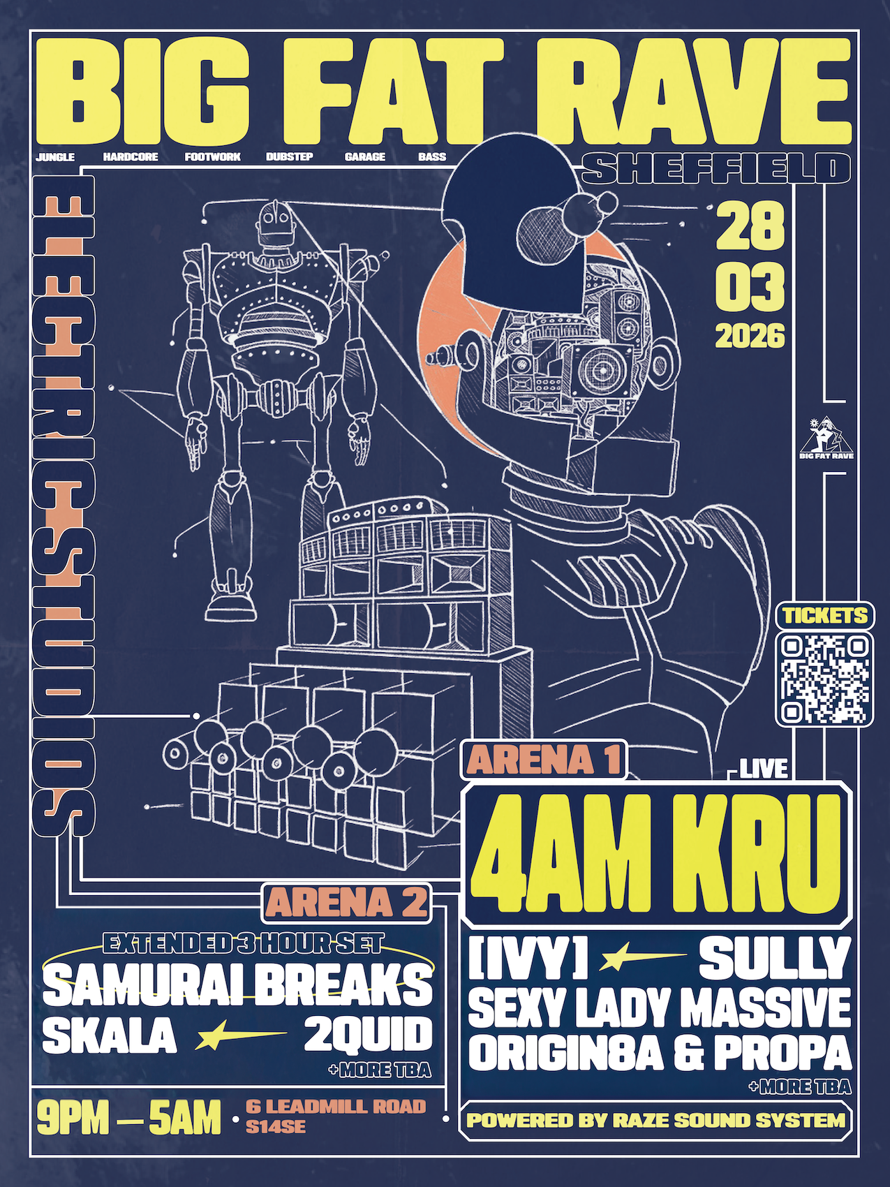 Big Fat Rave: 4am Kru & Many More / Powered By Raze Sound System at ...
