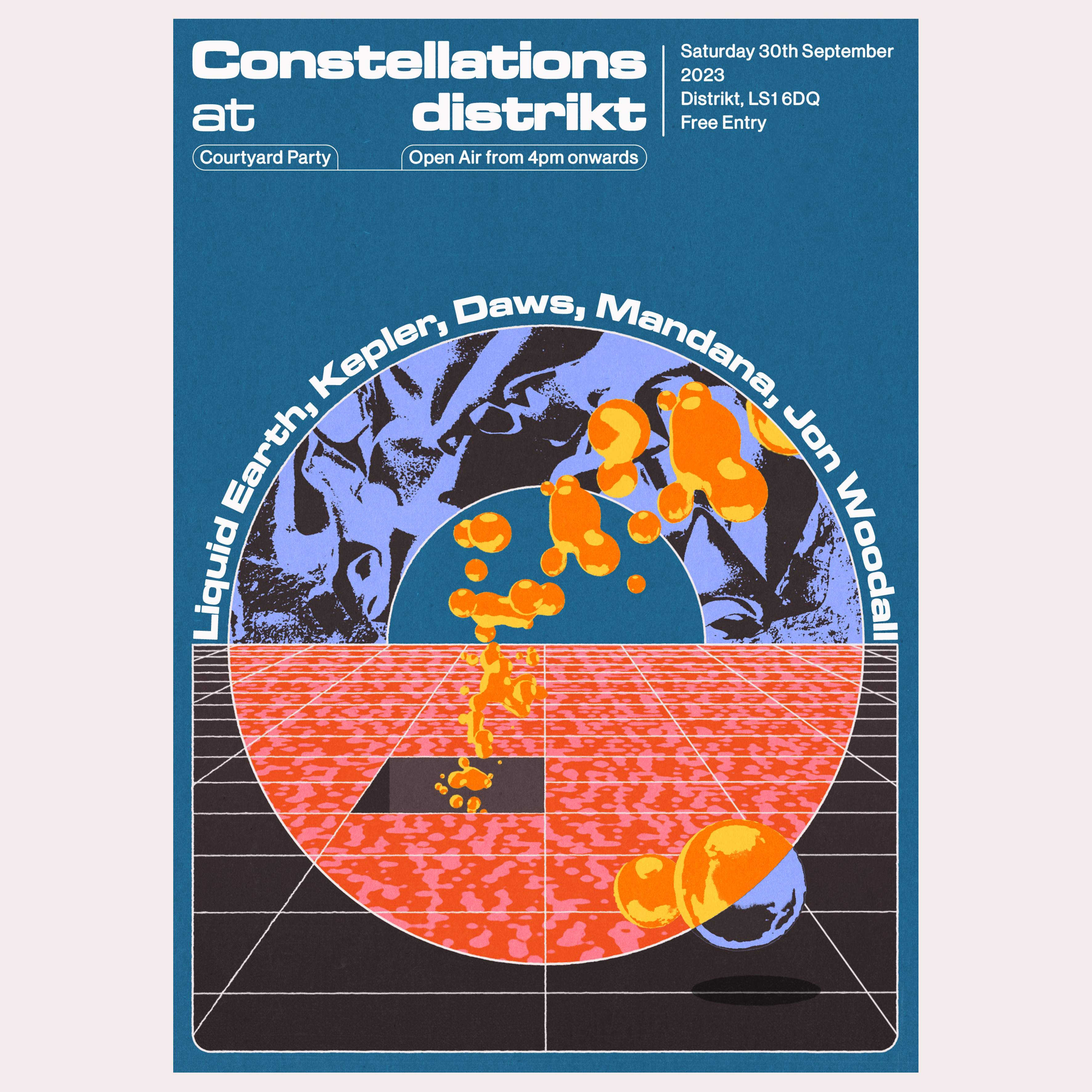 Constellations Open Air with Liquid Earth & Kepler - Página frontal